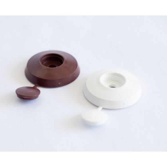 Vízhatlan zárósapka tömítéssel 40 mm (szürke)