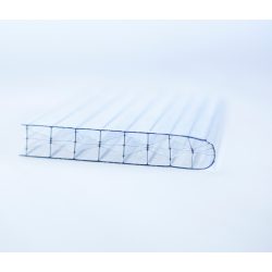 Víztiszta üregkamrás polikarbonát 2UV 10 mm (1250x5000)