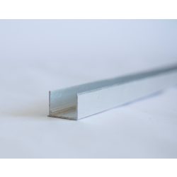 Alumínium U profil 25 mm (3,15 m)