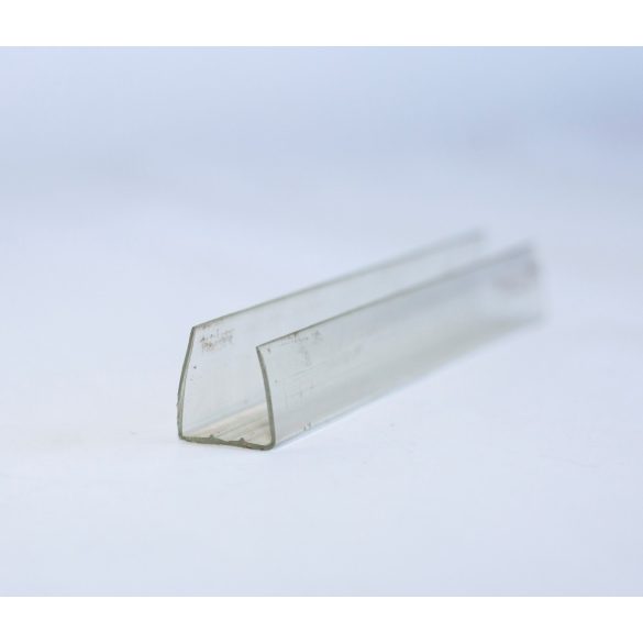 Víztiszta polikarbonát U profil 16 mm (2,10 m)