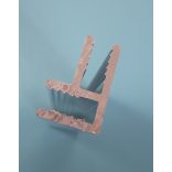 Alumínium sarokprofil 4 mm (1 m)